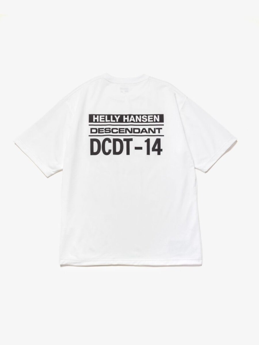 ヘリーハンセン「S/S HH × DESCENDANT UpDRIFT® Tee」のバックスタイル