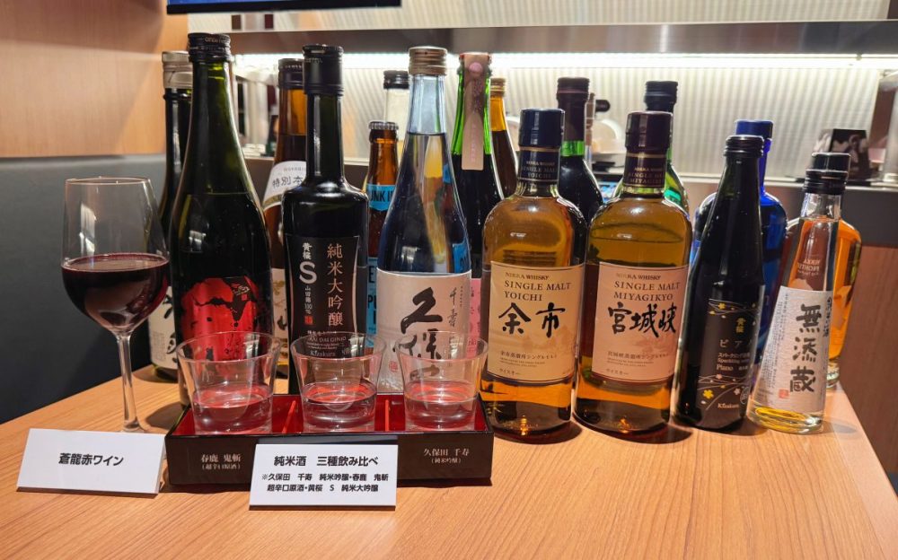 酒好きも納得の豊富なアルコールのラインナップ