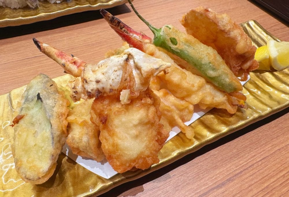 たらばがに天ぷら