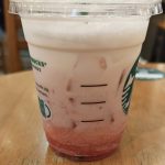 スターバックスコーヒー THE 苺 ミルク アイス （Tall）¥590 期間限定発売