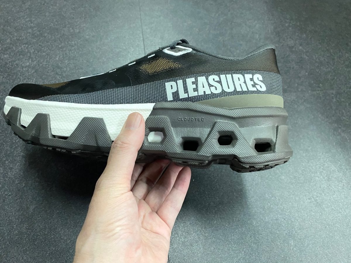 On Cloudmonster Hyper PLEASURES x The Loop