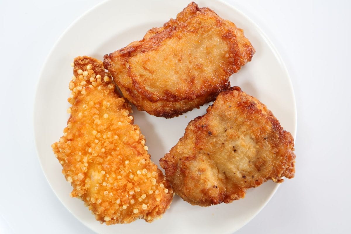 「サクッとチキン」・「ななチキ」・「揚げ鶏」