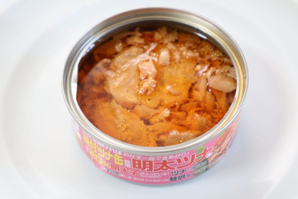 明太ツナ缶詰　70ｇ×３缶パック