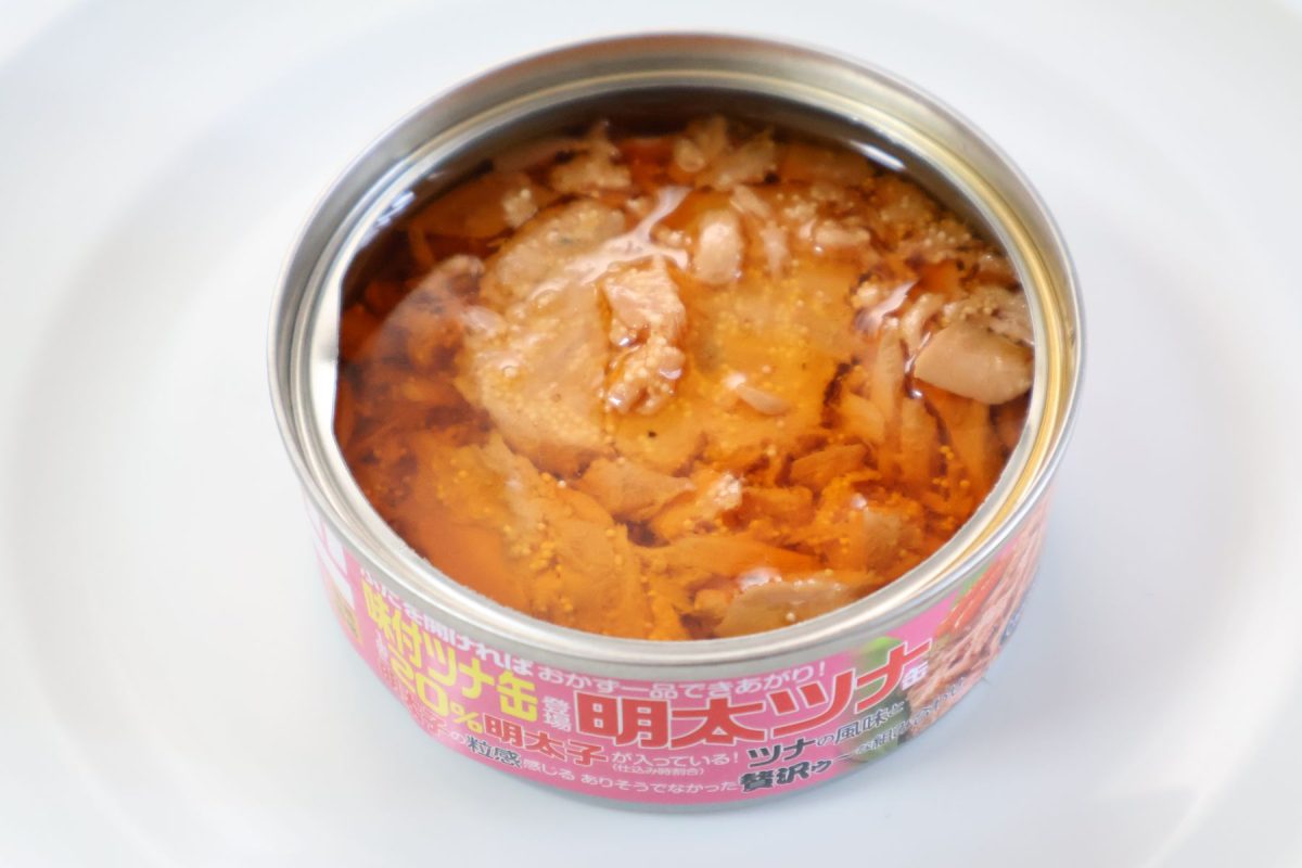 明太ツナ缶詰　70ｇ×３缶パック