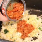 チャーハンの具に加える
