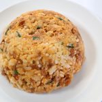 ピリ辛なチャーハンが完成！