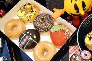 「購入制限がかかるほど人気」クリスピー・クリーム・ドーナツの“パックマンコラボ”が可愛すぎる！再現度の高さにやられた…最新作を実食レポ