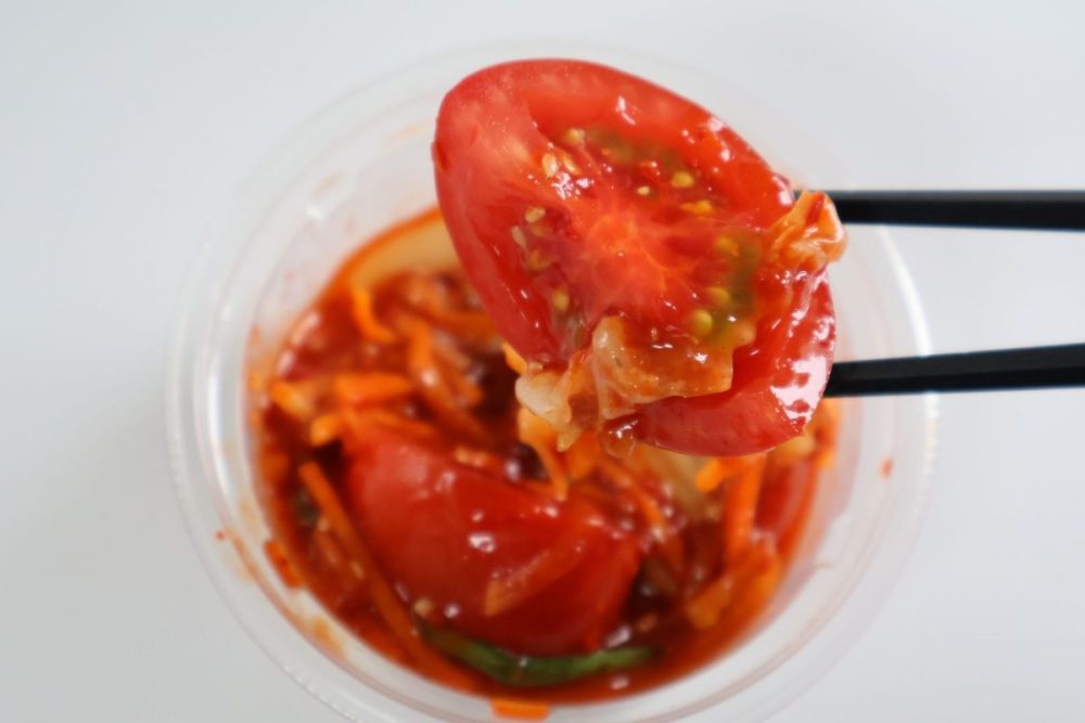 「トマトキムチ」はレアな味わい