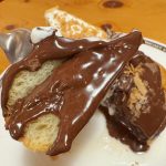 こっくりと華やかな甘みのあるミルクチョコレートとデニッシュは相性抜群！