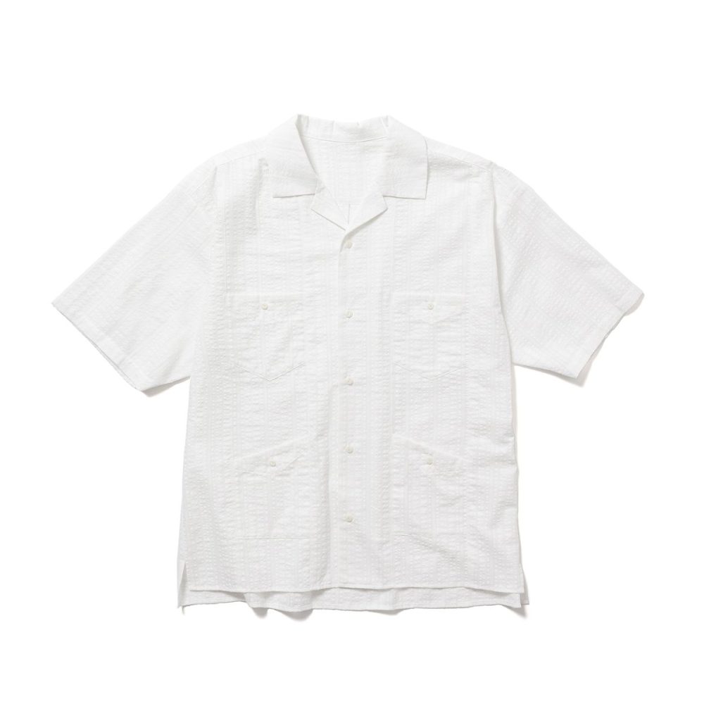 ナンガ「メスカルシャツ」￥17,600／ホワイト