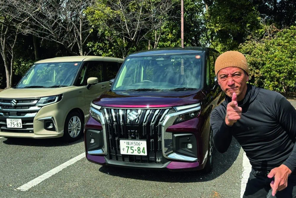 第1位　「ド迫力のアルファード顔を装備」もはやフルモデルチェンジ!? エンジン＆セーフティ総取っ替えの“新型 スズキ ソリオ”がすごすぎる『小沢コージの遊べるクルマ』