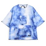 タイオン「クルーネック ハーフスリーブカットソー」￥5,940／スカイタイダイ