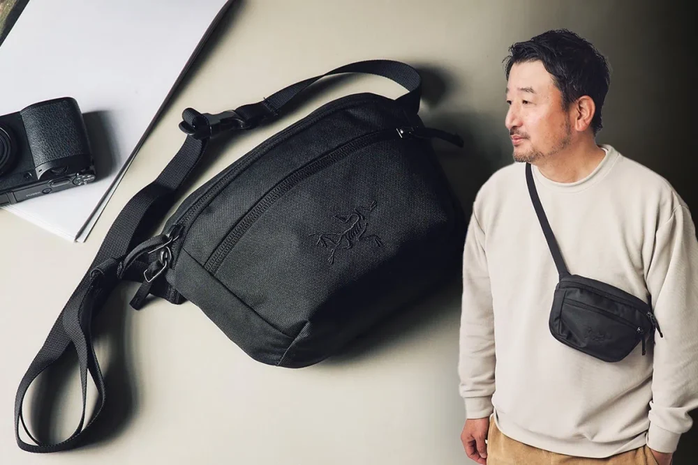 第1位　「コレ買いです」休日バッグにちょうどいい！アークテリクスの“超コンパクトなショルダーバッグ”【MonoMax編集長 奥家が徹底解説】