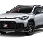 トヨタ カローラクロスの一部改良にあわせて、TRDから新型カローラクロス用の「GRパーツ」のカスタマイズアイテムが登場
