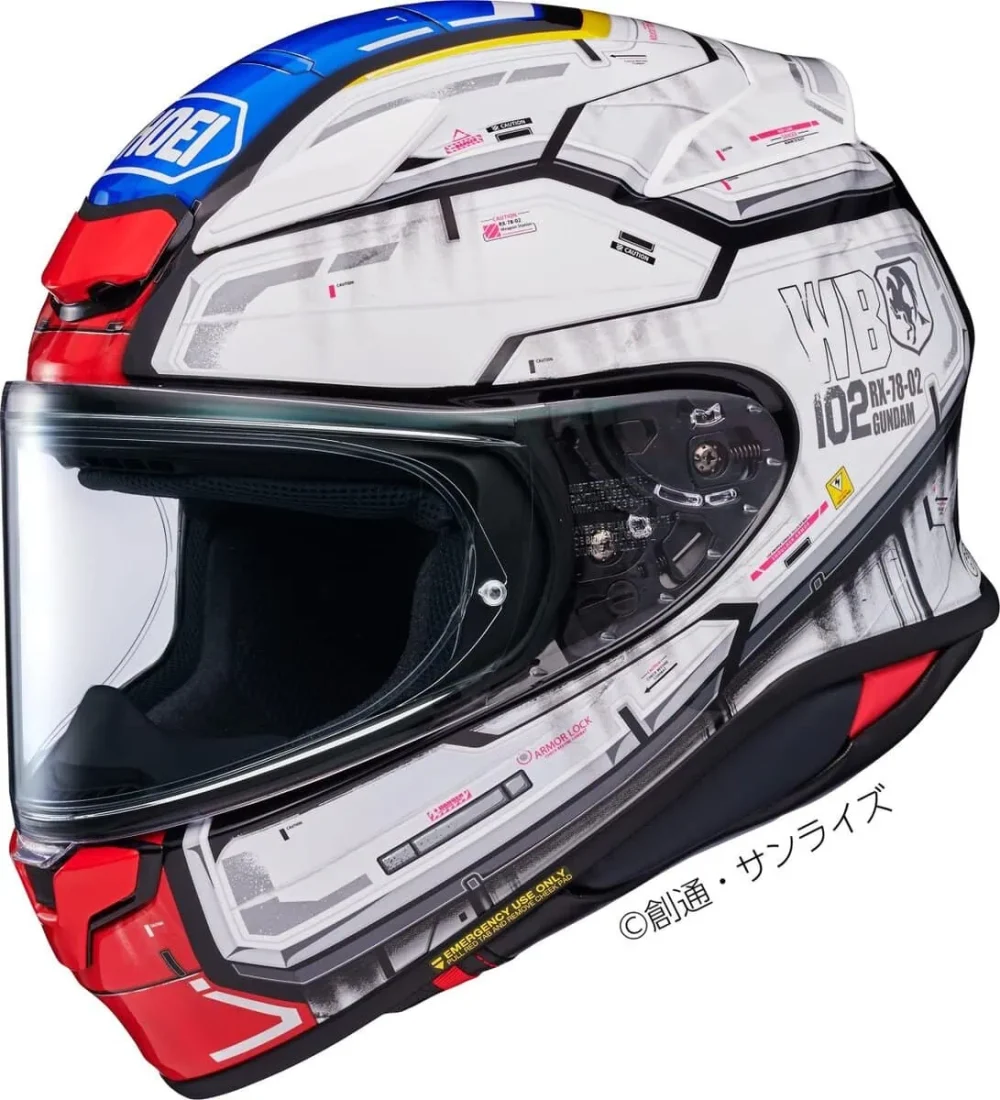 第1位　「ライダー心をそそるヘルメット」激熱コラボ爆誕！SHOEIの“機動戦士ガンダム THE ORIGIN × Z-8”に注目必至