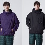 タイオン「リバーシブル フーディー」￥9,900／ダークパープル×ブラック