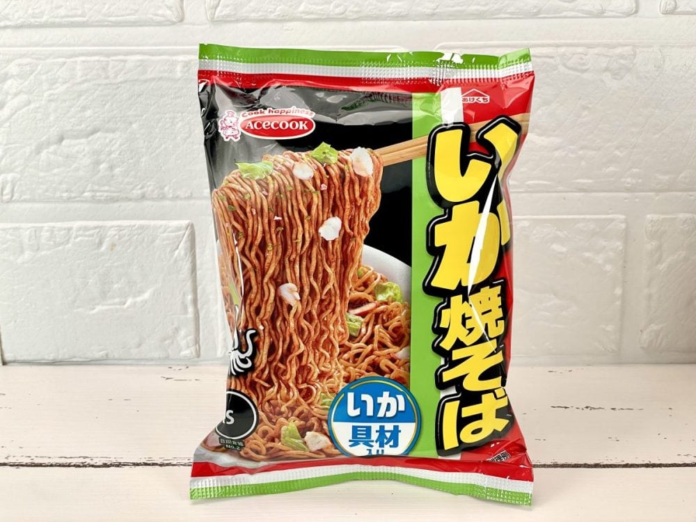エースコック いか焼そば 具材入り3食パック