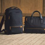 トゥミ フォー シップス 50th ANNIV HARRISON スリムブリーフ　￥105,600 50th ANNIV HARRISON バックパック　￥110,000