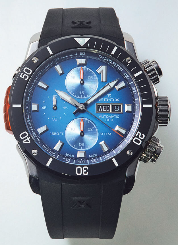 エドックス
クロノオフショア1 ベゼルロック クロノグラフ オートマティック
￥638,000