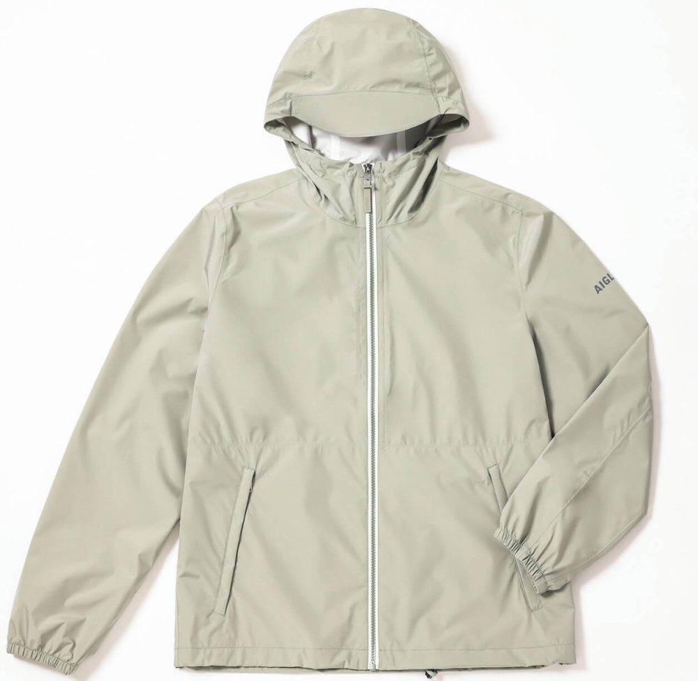 エーグル　透湿防水 レインパック フーデッドジャケット