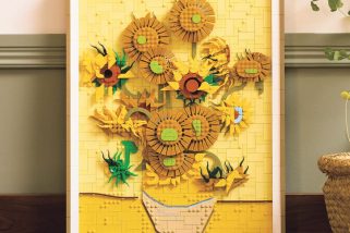 「あの歴史的名画がレゴに！」作って飾ってアートの世界に没入…“ゴッホのひまわり”が大人レゴに仲間入り