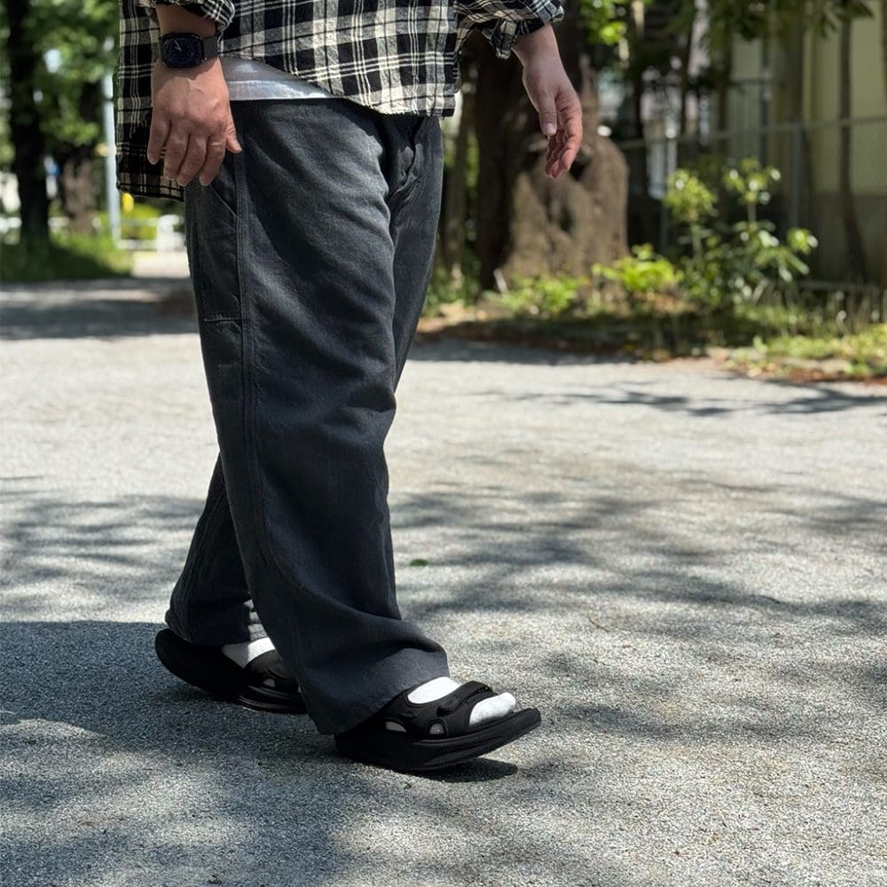 15分程度のセットを繰り返し歩き、徐々に伸ばしていく