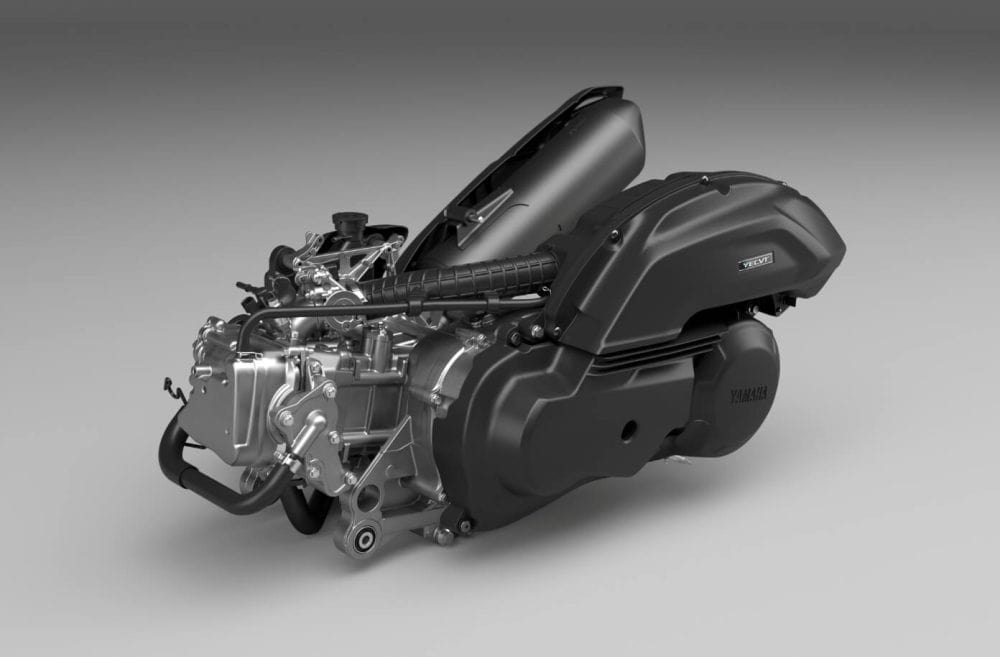 リファインされた125ccの”BULE DOREエンジン”を搭載