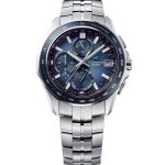 オシアナス「OCW-S7000RA-2A」￥214,500／タフソーラー／42.8㎜径／チタンース／10気圧防水