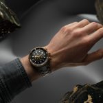 ラドー「キャプテンクック ハイテクセラミック クロノグラフ（R32190153）」￥925,100／自動巻／43㎜径／パワーリザーブは最長59時間／30気圧防水