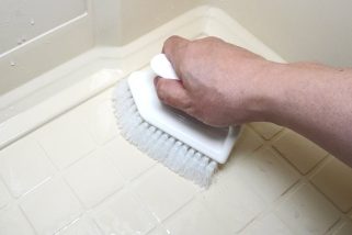 「ニトリのこれ、コスパ最強すぎ」水だけでお風呂がピカピカ！“1000円以下で買えちゃうバスブラシ”の掃除力がハンパない