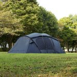 ビジョンピークス「クアトロアーチ2ルームテント+RF BLACK」￥118,000／収納時約50×45×69㎝／21.0㎏