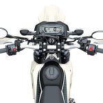 軽くて強度の高いテーパードハンドルバー