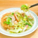 味はリンガーハットの皿うどんそのまんま！ でもキクラゲ不在は個人的に残念ポイント