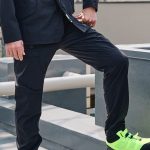 ミズノワーキングエヌ「ストレッチカーゴパンツ」￥25,300／3色展開（ブラック、カーキ、ベージュ）