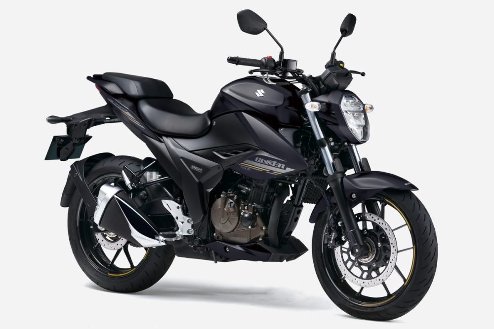 ジクサー250のマットブラックメタリックNo.2カラー
