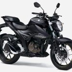 ジクサー250のマットブラックメタリックNo.2カラー
