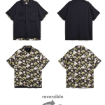 タイオン「リバーシブル アロハシャツ-ハーフスリーブ」￥11,800