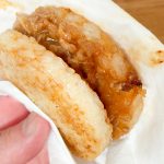 ライスバーガー焼肉はコチュジャン風味たっぷりで甘辛な感じが、まさに焼肉店の焼肉を思い出させます