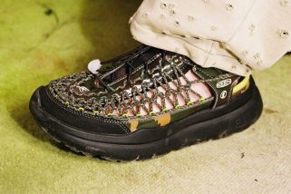 「注目必至の夏シューズ」KEENの傑作“ユニークWK”をベースにしたFAFとの初コラボは唯一無二のカモフラ柄！