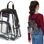 ジャンスポーツ「クリアミニパック」￥6,820／W25×H29×D11㎝／10ℓ／0.3㎏