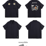 タイオン「リバーシブル スカシャツ-ハーフスリーブ」￥11,800