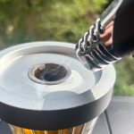 アルミダイキャスト製だから燃えたり溶けたりしません
