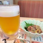 生ビール＋ホタルイカのセット