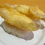 真だらの天ぷらにぎり