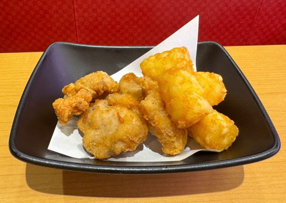 フライドチキン＆ハッシュドポテト