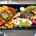 細川出飯社「画廊弁当（トンテキバターコーン弁当）」　