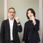 「GA-V01」の開発に携わった「GA-V01」の開発に携わった水津さんと須藤さん