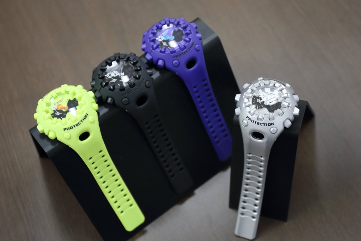 G-SHOCK GA-V01 各￥21,450（税込）