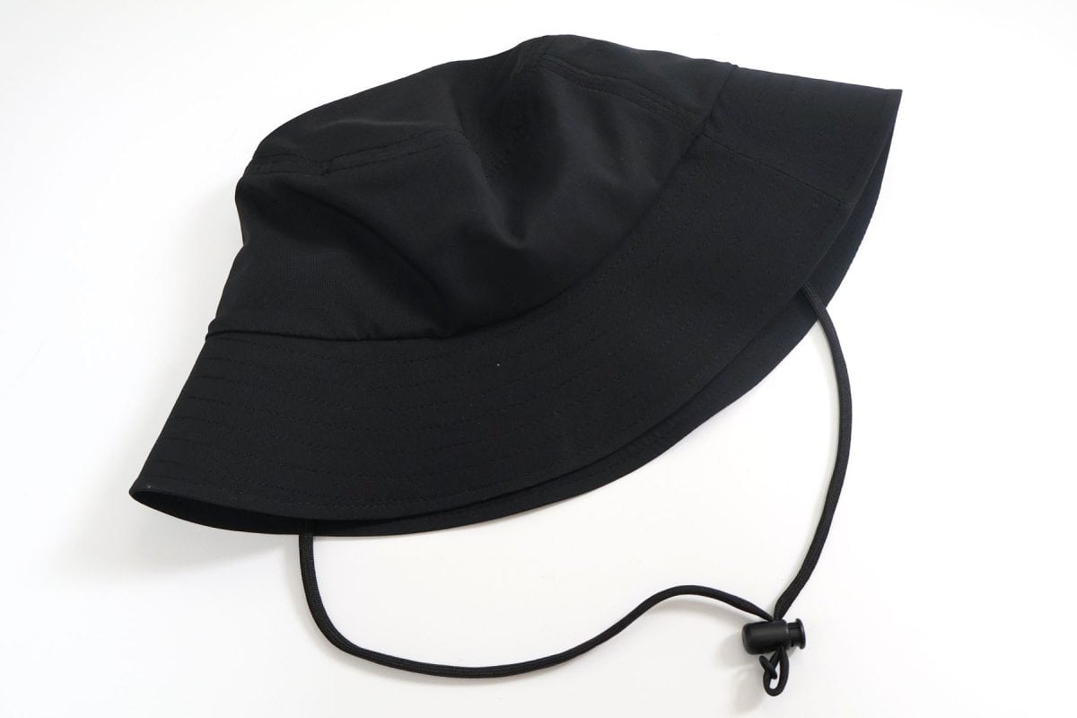 無印良品2点／風を通す 通気性 バケットハット 黒 56.5〜59cm 無印良品のこれ傑作」無印らしいデザインで“猛暑対策してます感