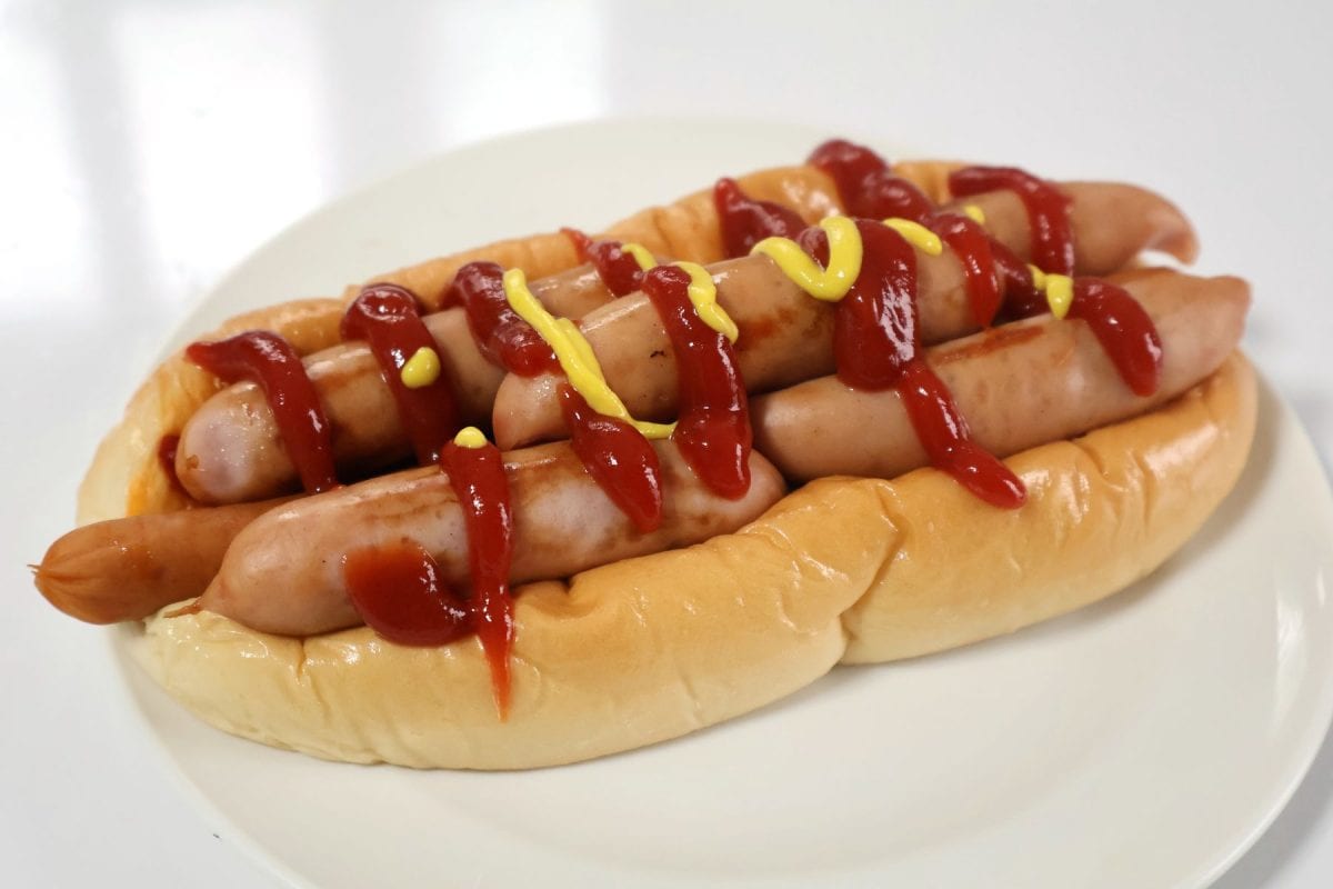 夢のようなホットドッグが完成